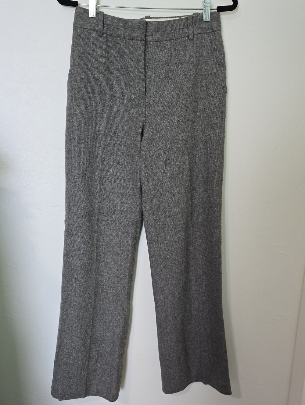 J. Crew Women's Gray Hutton Trousers